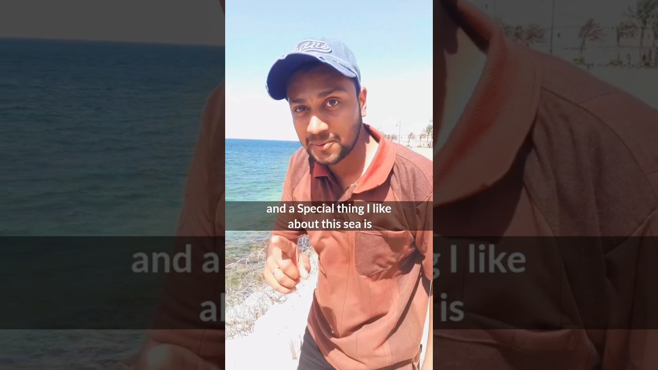 A Unique thing I noticed about the Bahrain Sea!