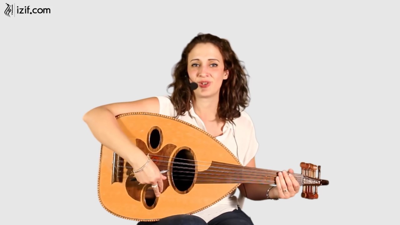 تعليم أغنية أهو ده الي صارعلى العود | izif.com