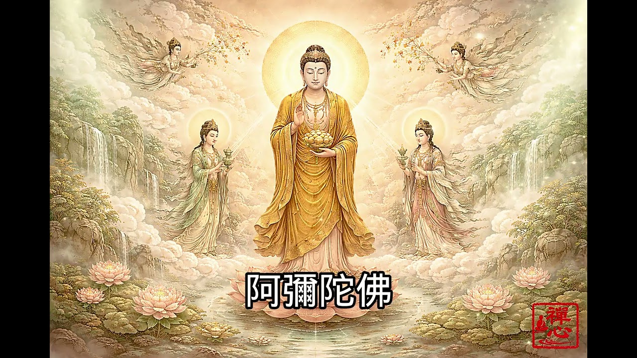 阿彌陀佛聖號｜阿彌陀佛佛號念誦｜靜心念佛