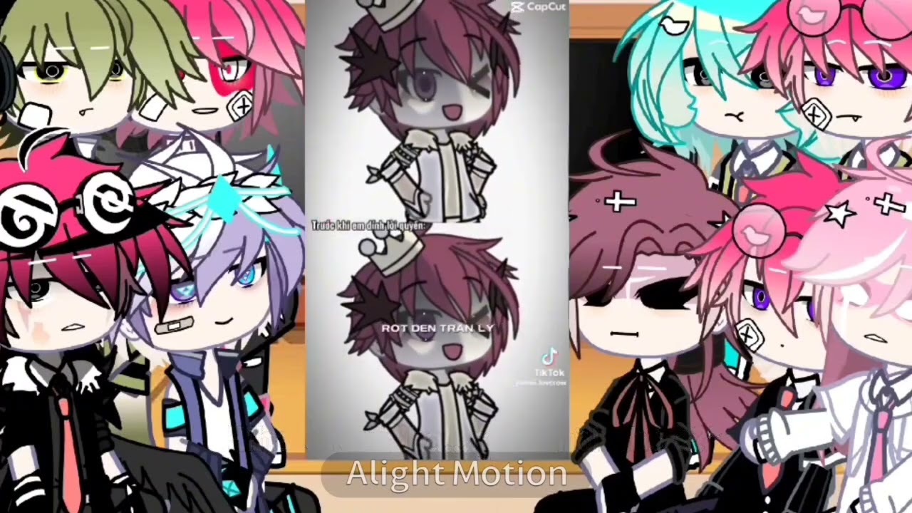 //React to hiha//?-||Part 2||!_(MY-OC,MY AU)-• BY:me:D💗⚠️