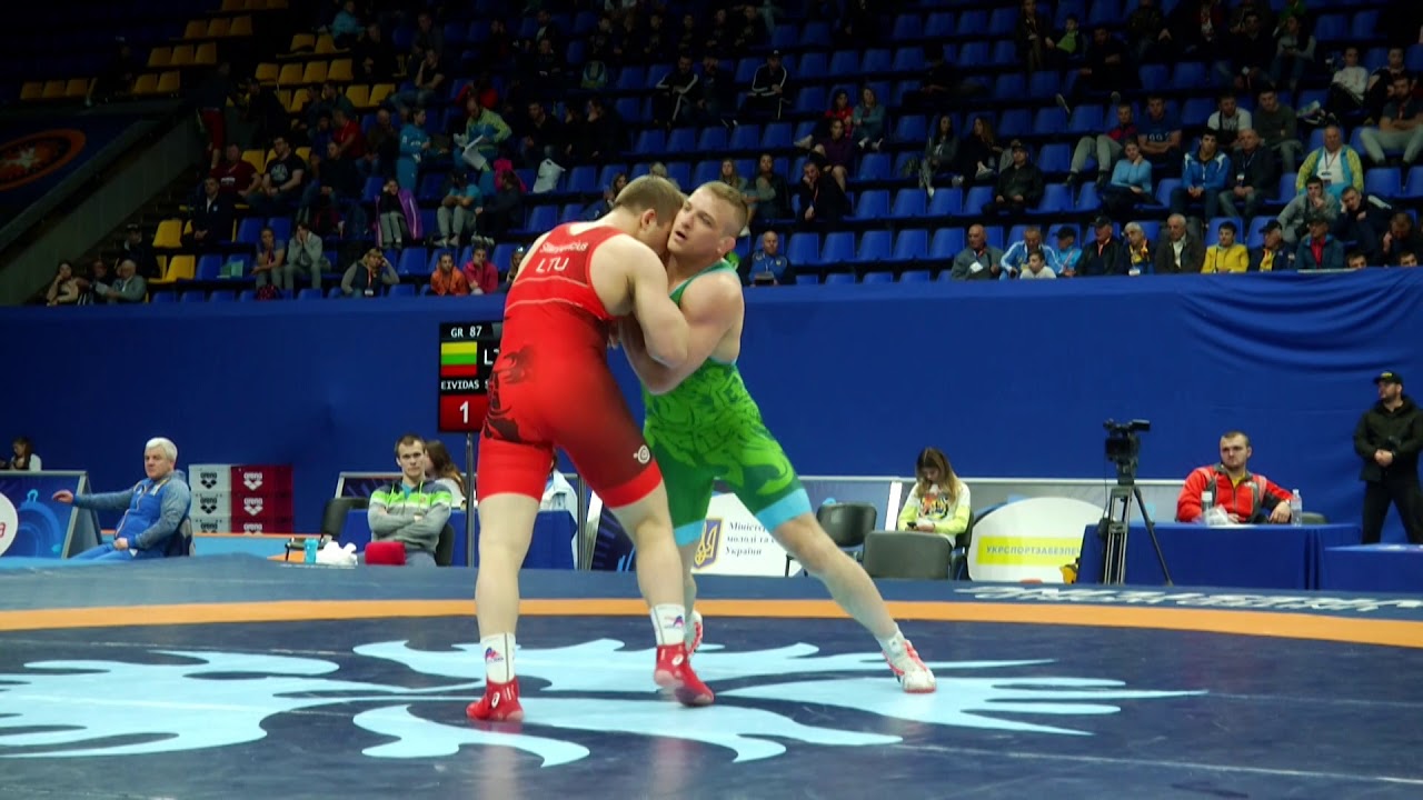 Qualif    GR   87 kg EIVIDAS STANKEVICIUS (LTU) JULIUS MATUZEVICIUS (LTU)
