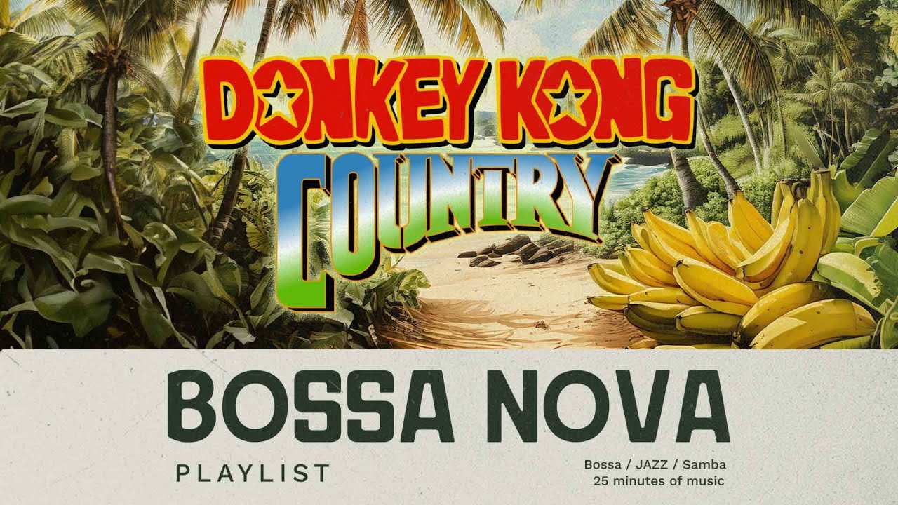 Donkey Kong Country but it's Bossa Nova! 🎶