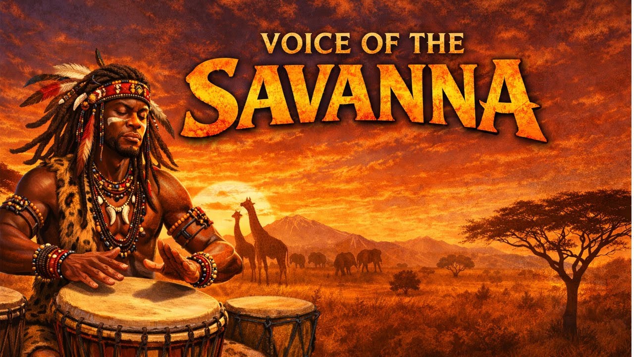 Voice of the Savanna | African Tribal Drums & Atmospheric Music