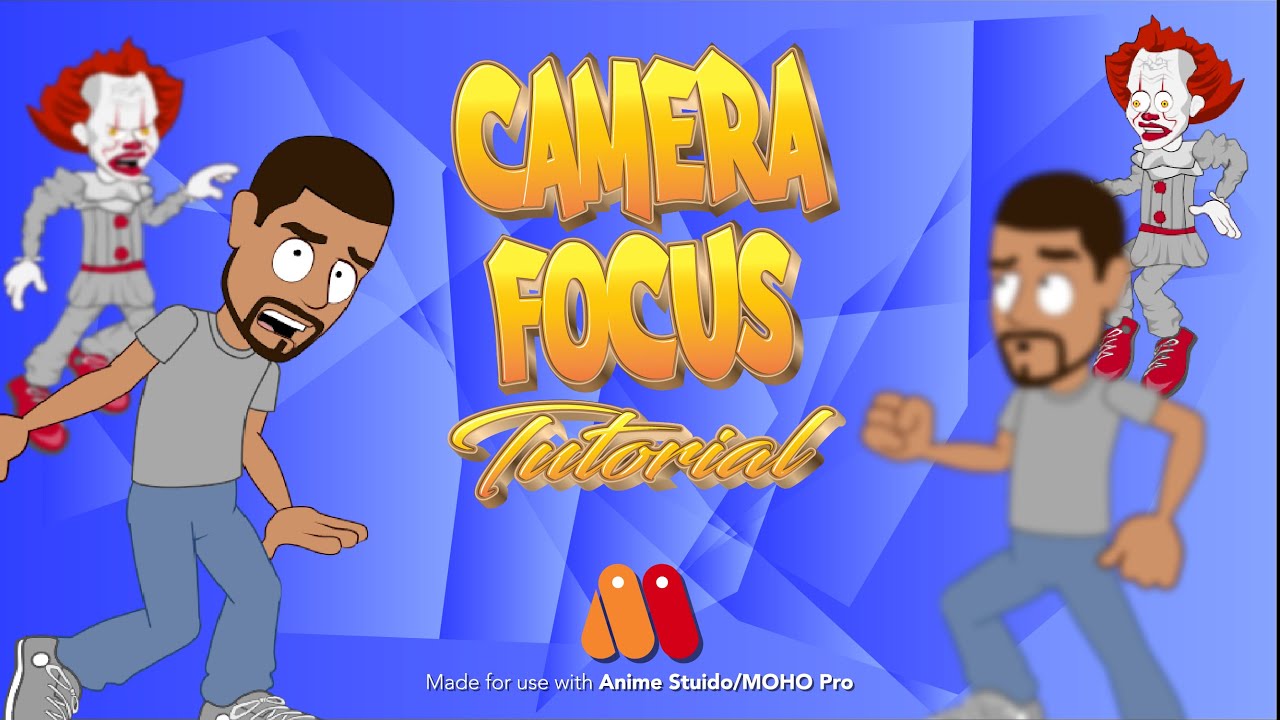 How to simulate a camera focusing in Anime Studo/MOHO pro.