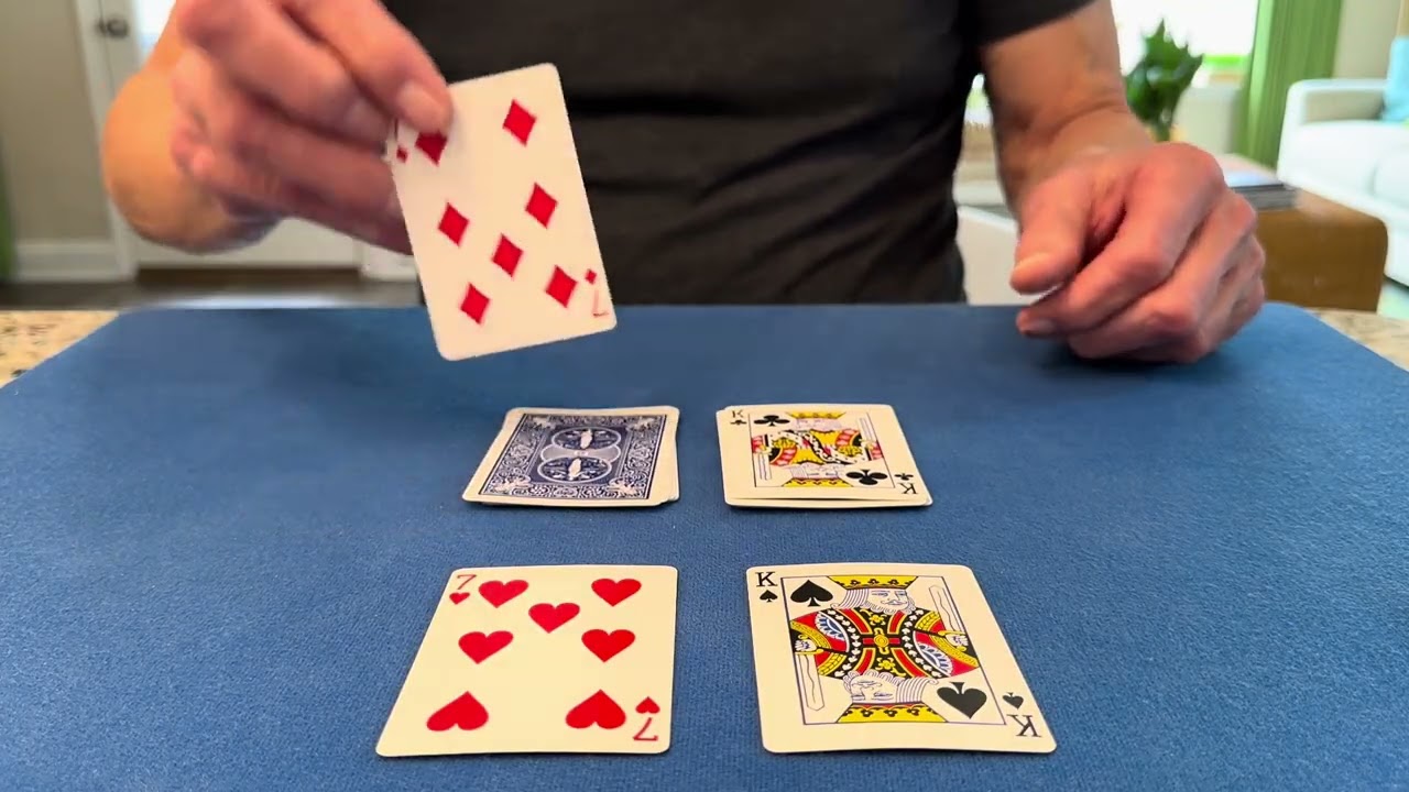 A Very Simple Beginner’s Self Working Card Trick! Tutorial Included 