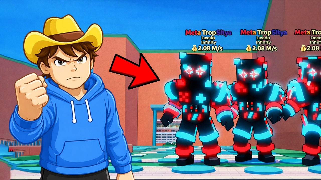 I got INFINITY BRAINROT in the SECRET ADMIN ABUSE in Escape Tsunami for Brainrots Roblox!