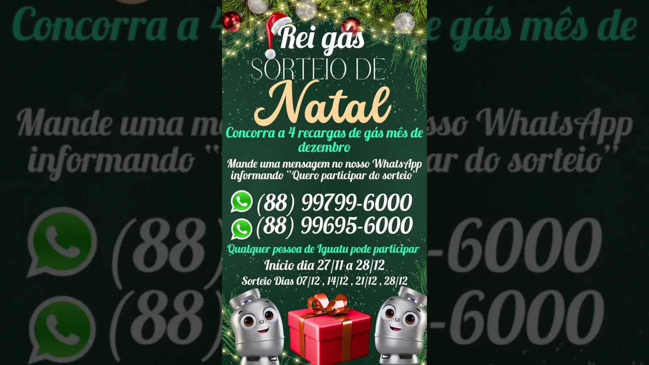 SORTEIO DE NATAL PARTICIPE
