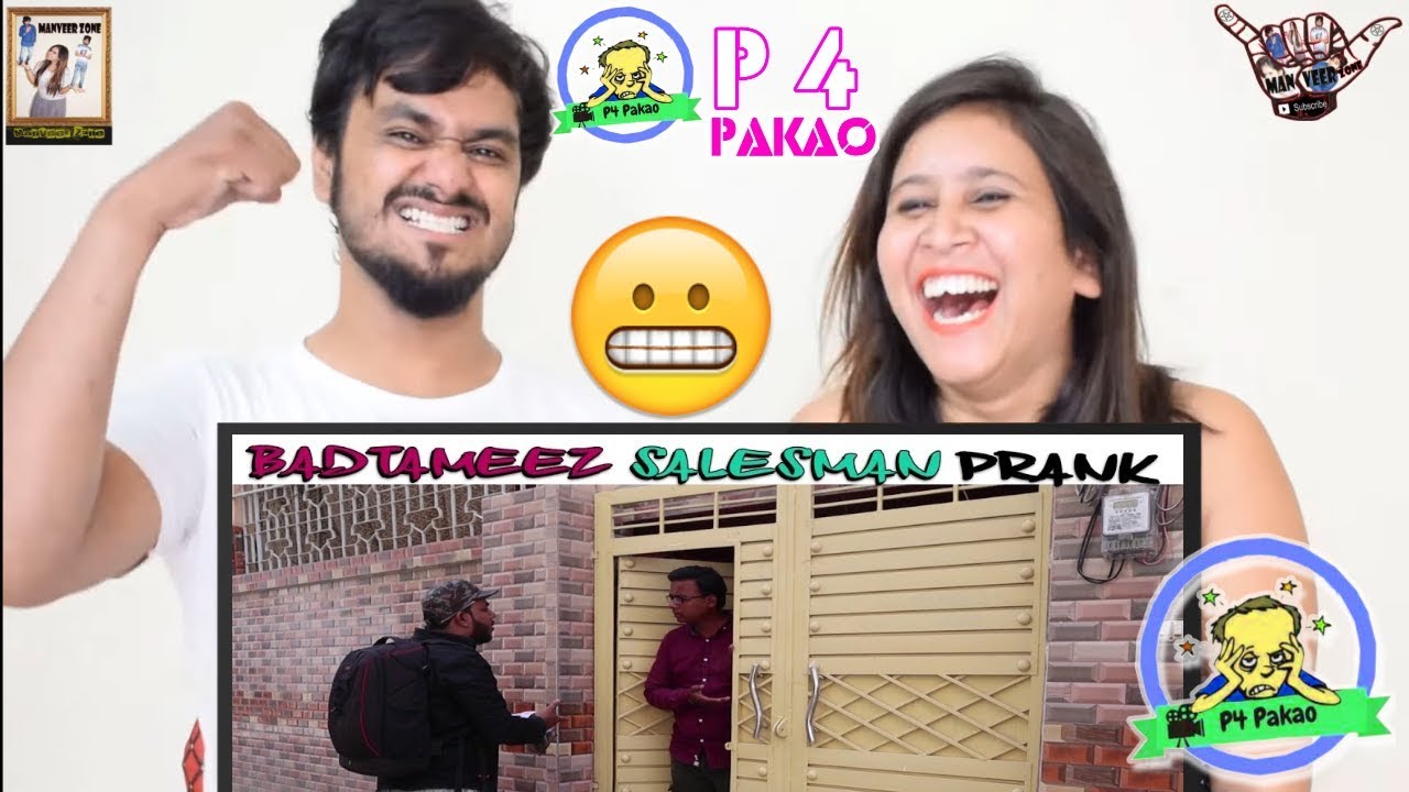 Badtameez Salesman Prank || By Nadir Ali In P4 Pakao - 2019 || Indian Reaction
