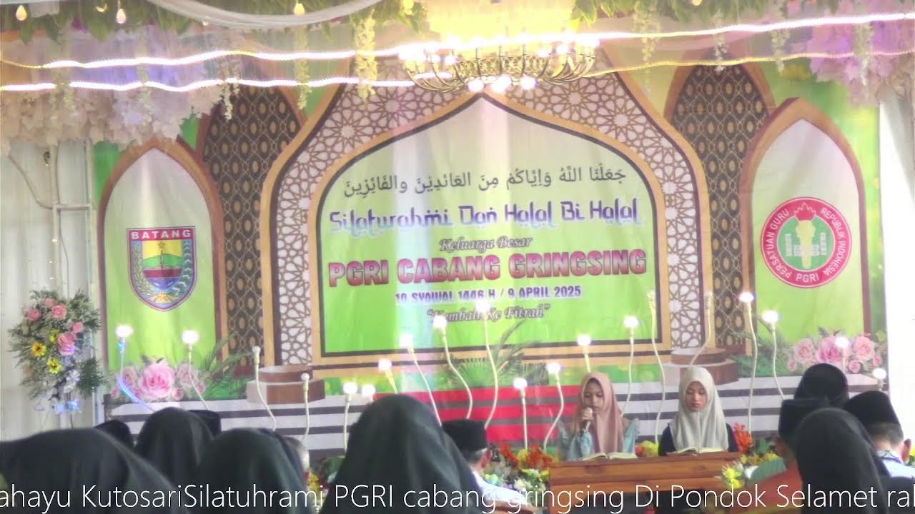 SILATURAHMI DAN HALAL BIHALAL PGRI CABANG GRINGSING