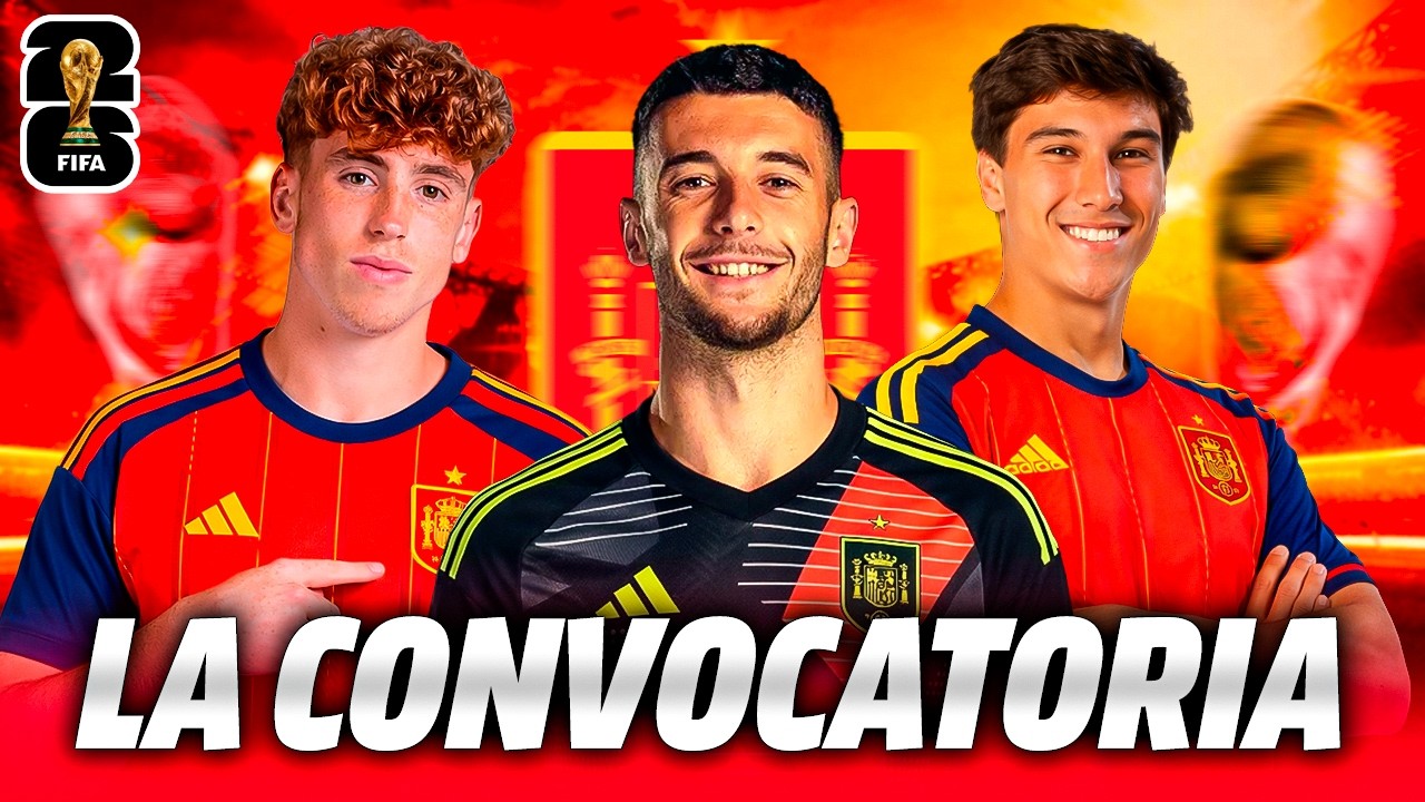 HACEMOS LA CONVOCATORIA de ESPAÑA si el MUNDIAL fuese MAÑANA