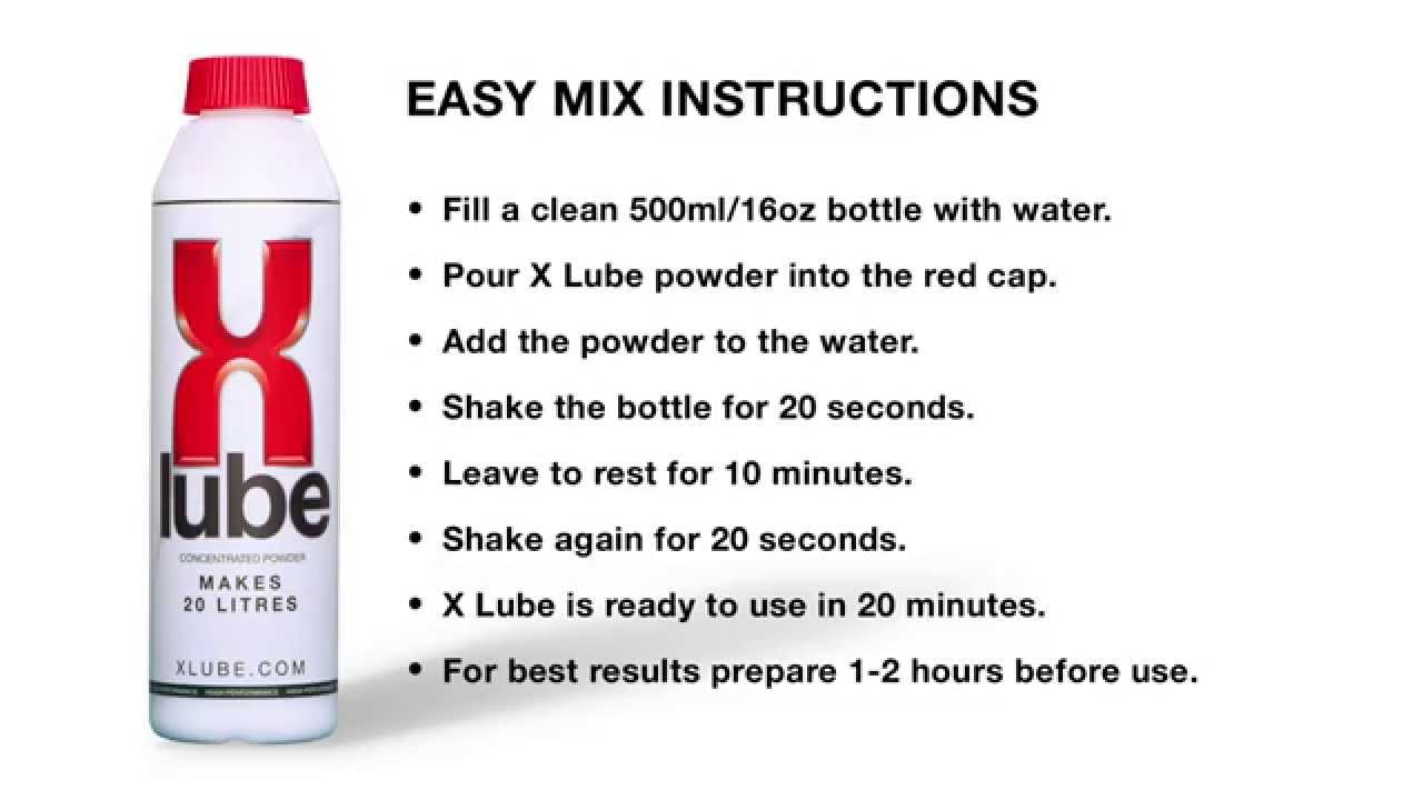 X Lube Mix Animation ENGLISH