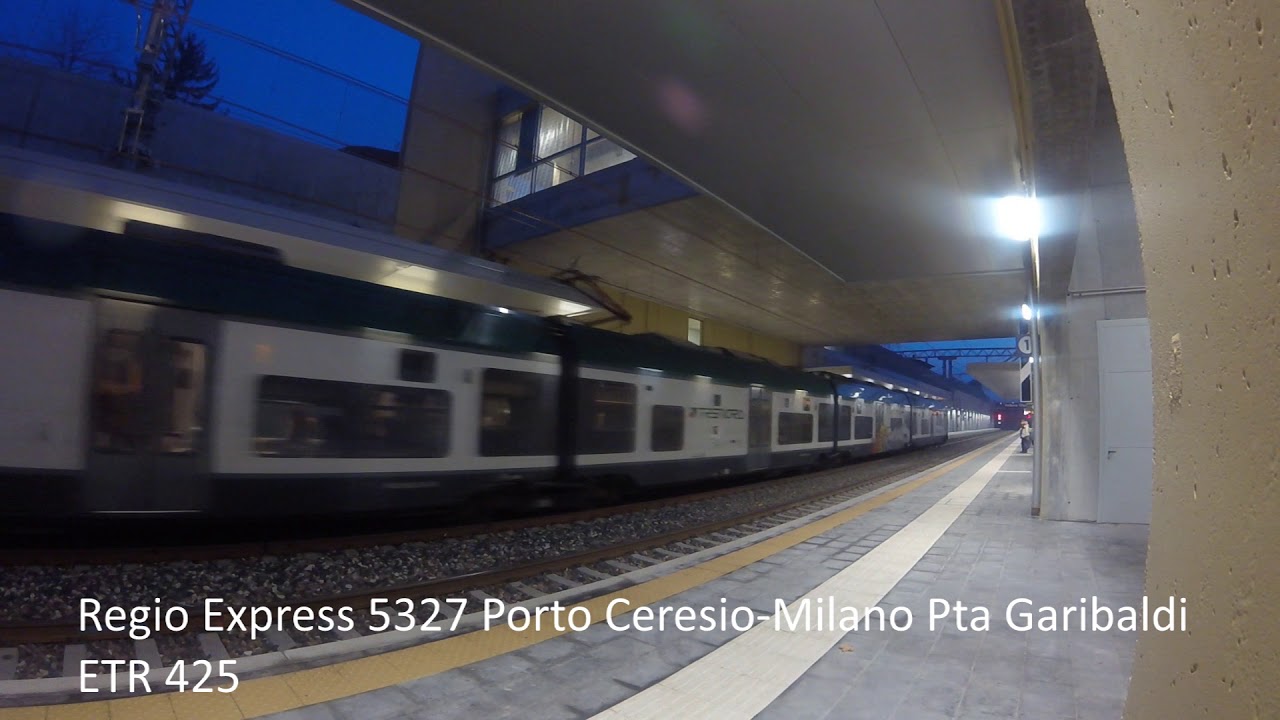RE 5322 e 5327 in partenza da Induno Olona