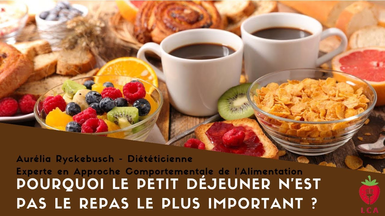 Pourquoi le petit d&eacute;jeuner N'EST PAS le repas le plus important ?
