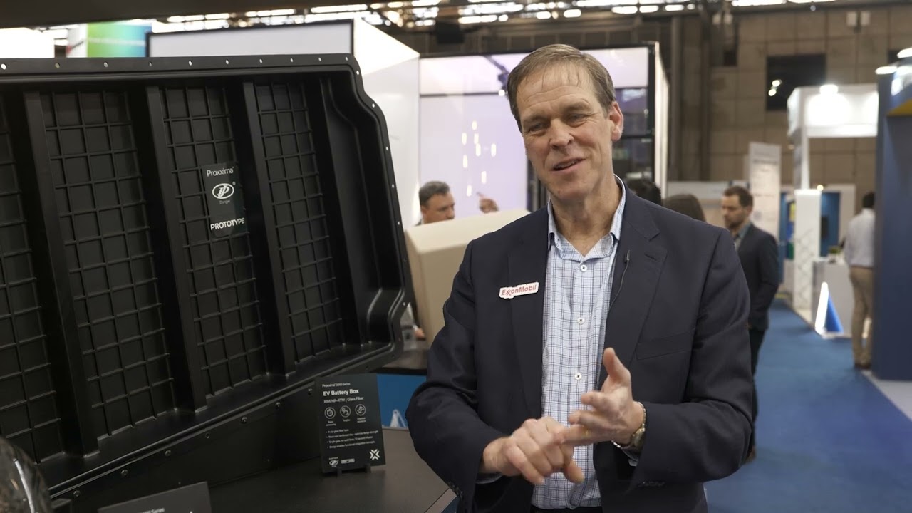 JEC World 2025 - Interview of Simon Holmes, Vice President Sales Marketing ExxonMobil