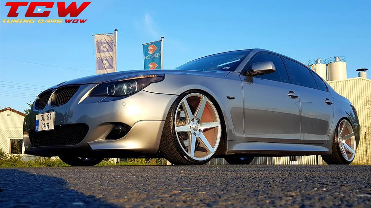 Bmw e60 Static on Vossen Rims Project by Christian George