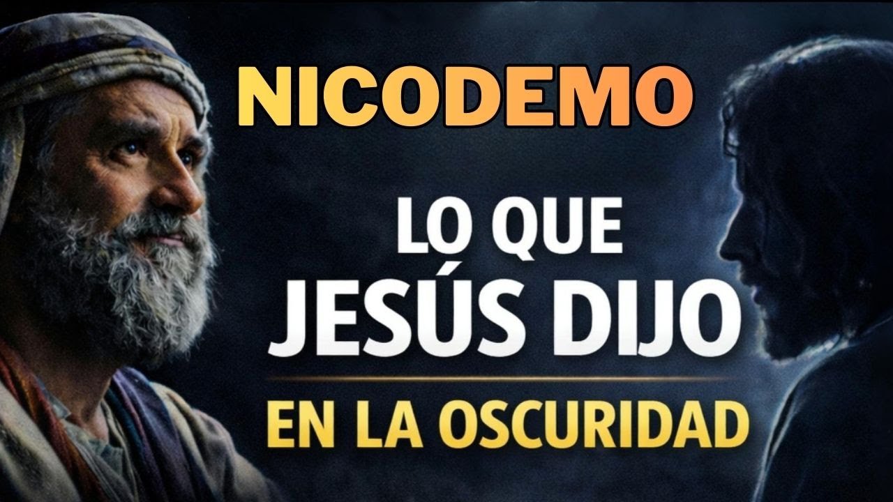 NICODEMO  lo que Jesús le dijo en la oscuridad
