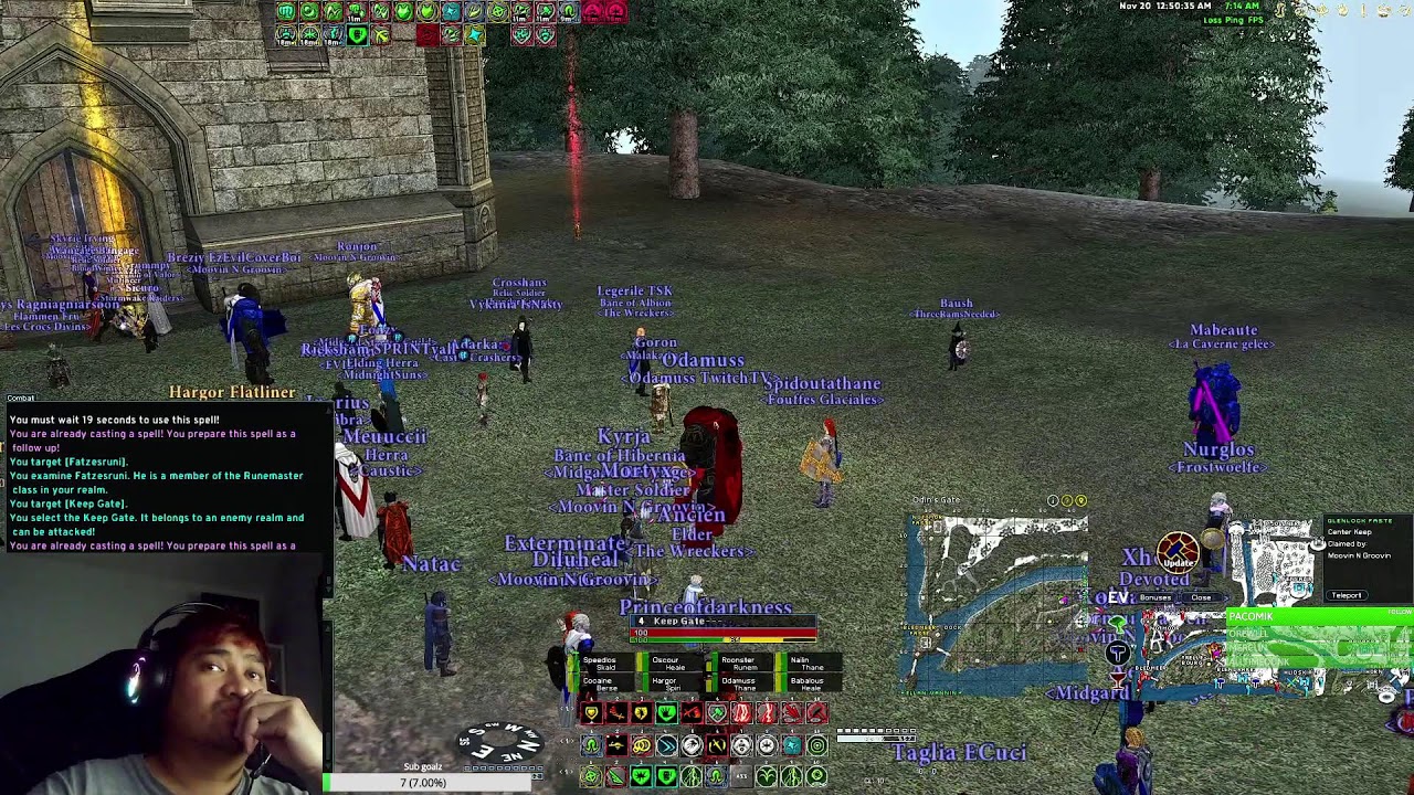 DAoC  S3 Eden Midgard! RvR Oda 19.11.2025 [FR]
