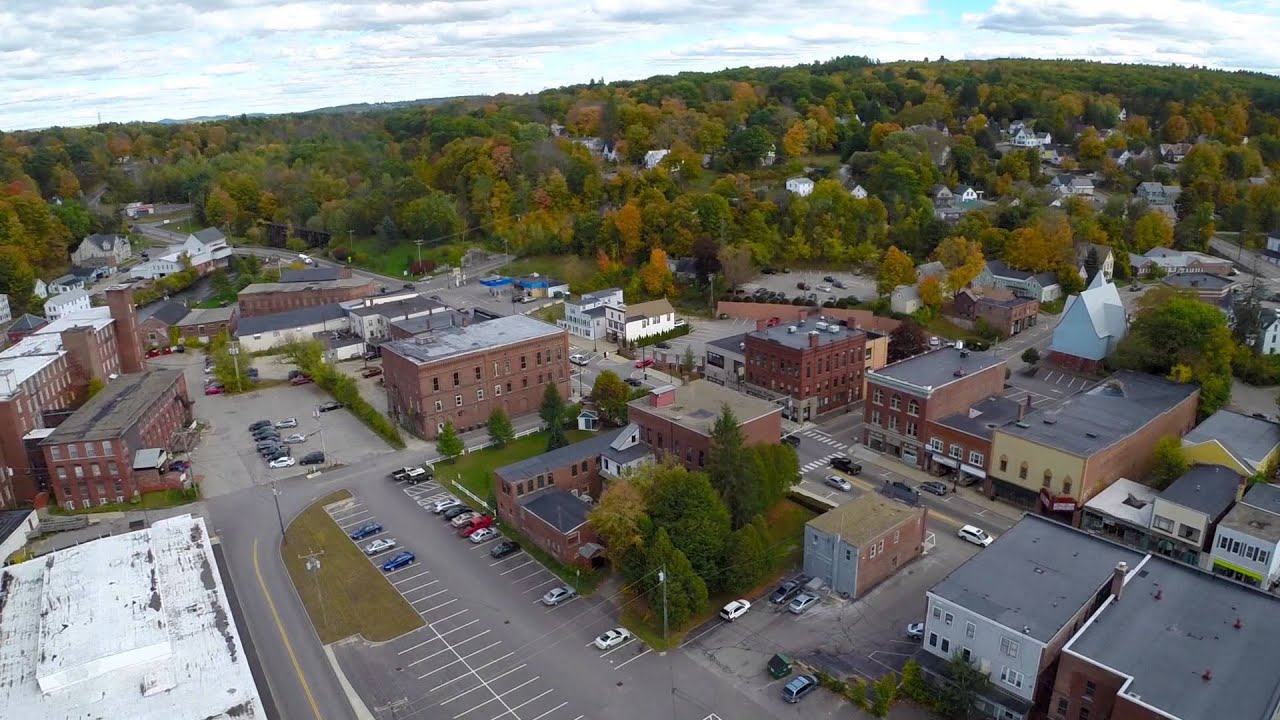 Aerials over Franklin, NH (DJI Phantom 2 and GoPro Hero3+)