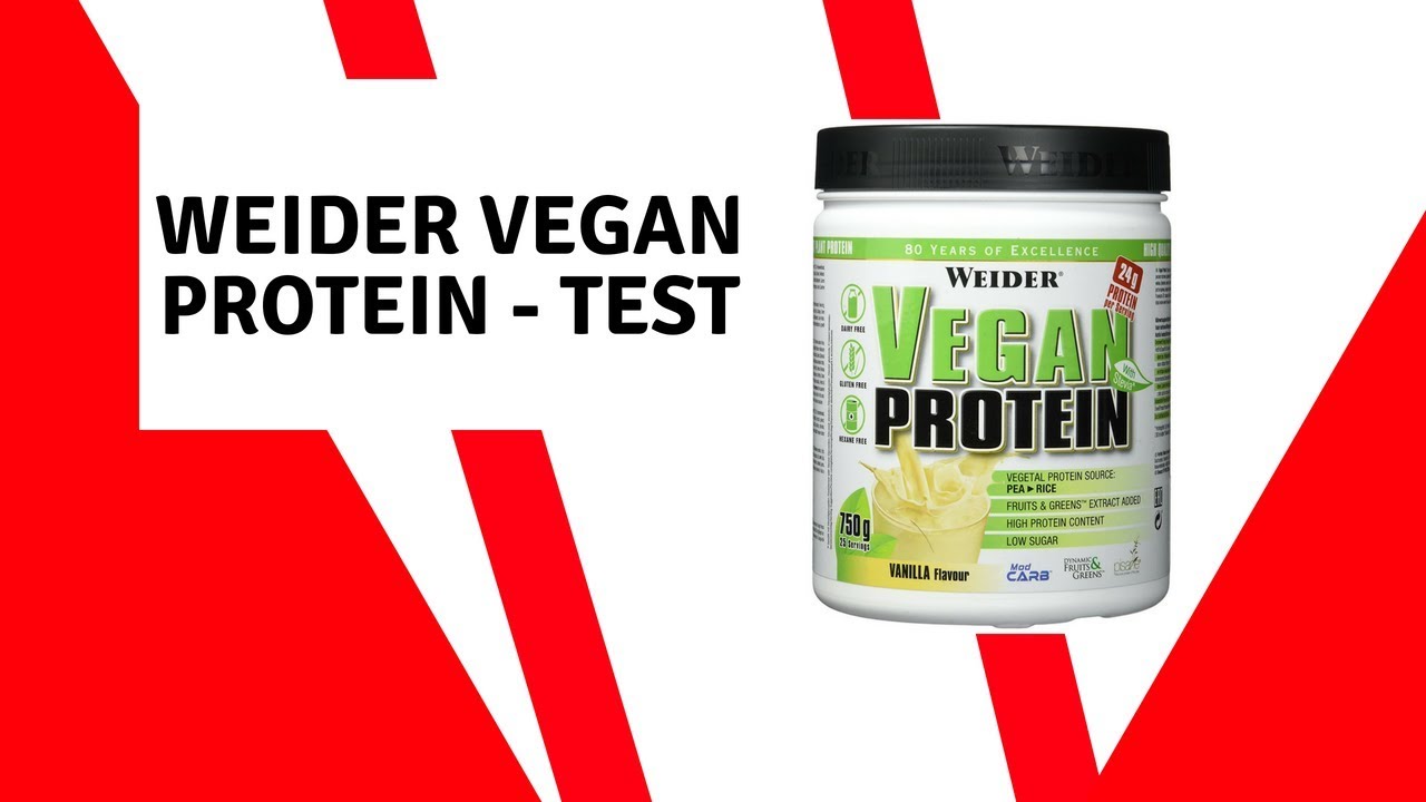 Weider Vegan Protein /Test / Erfahrung / weider vegan protein