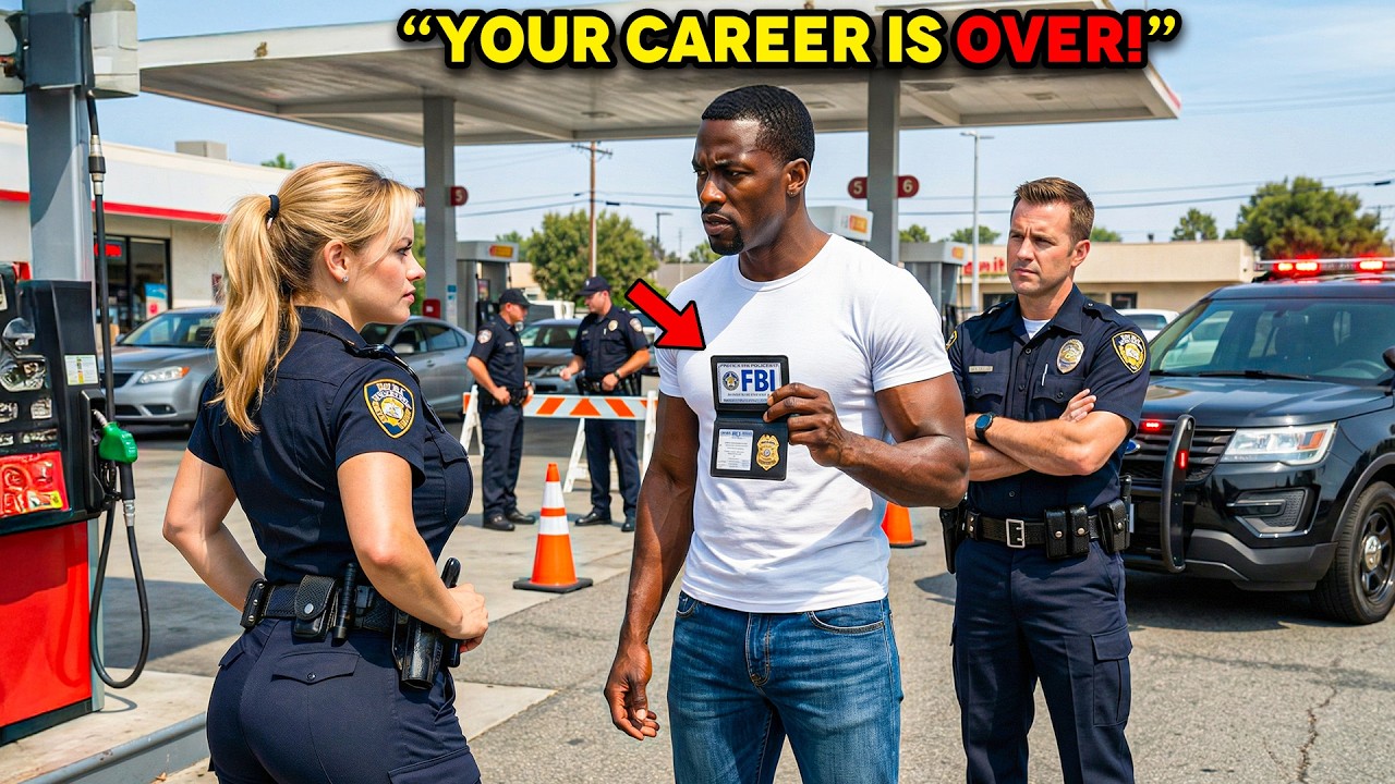 Black Man Pulls Out FBI Badge During Illegal Arrest—Cops Instantly Go Silent