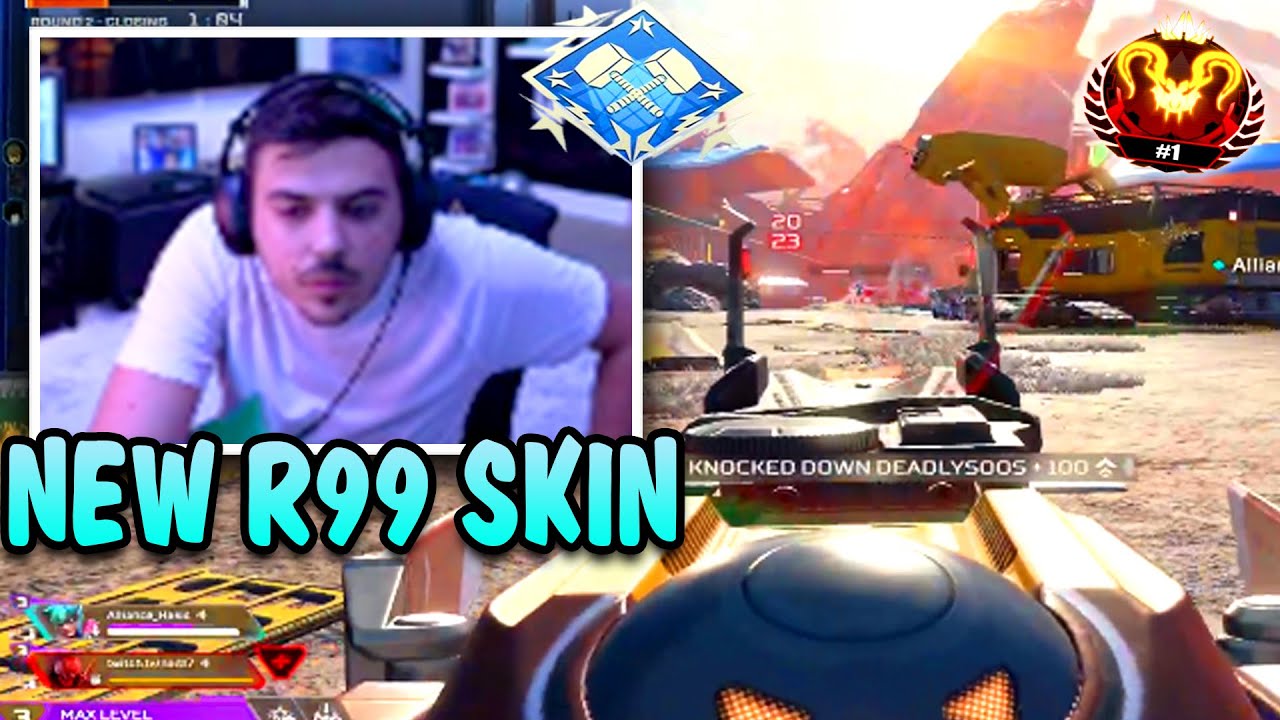 ImperialHal Tries The NEW R-99 Mythic Skin in Apex Legends!