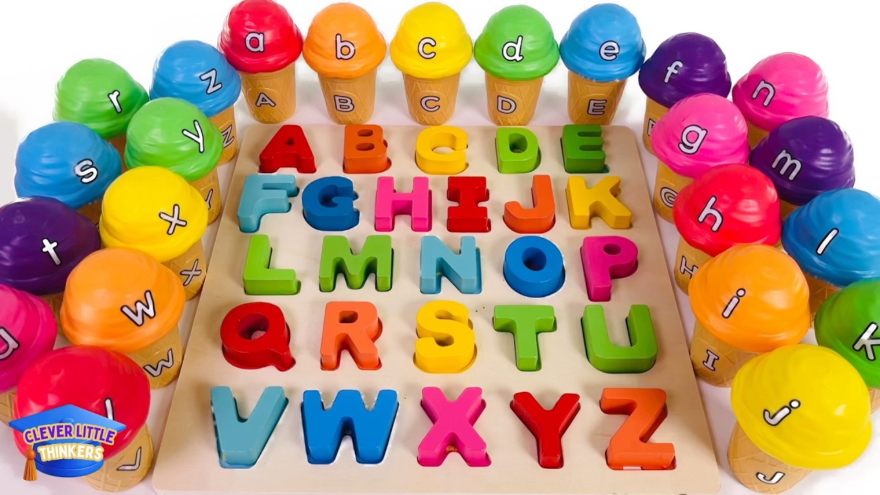 BEST Video to Learn ABC's! Preschool Toddler Learning Toy Wooden Activity