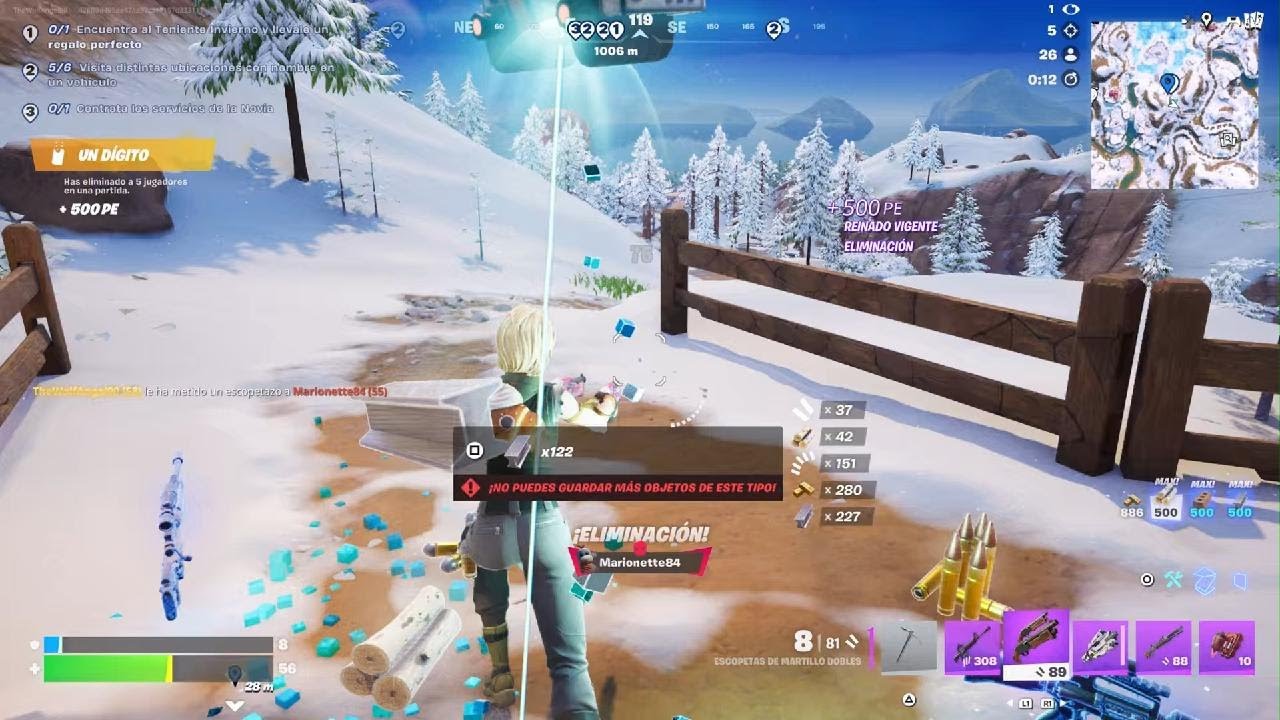Fortnite_PS5 BATTLE ROYALE en solitario. Misiones