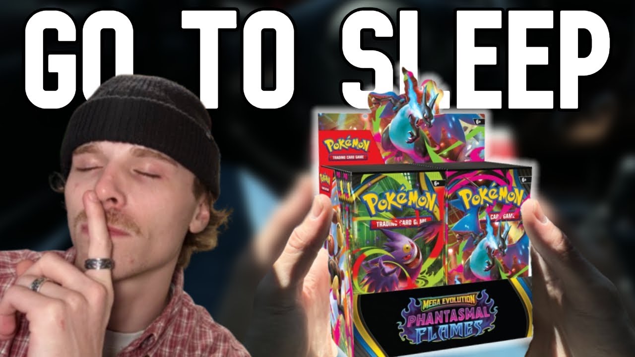 Opening Pokémon Packs to Help You Fall Asleep #pokemon