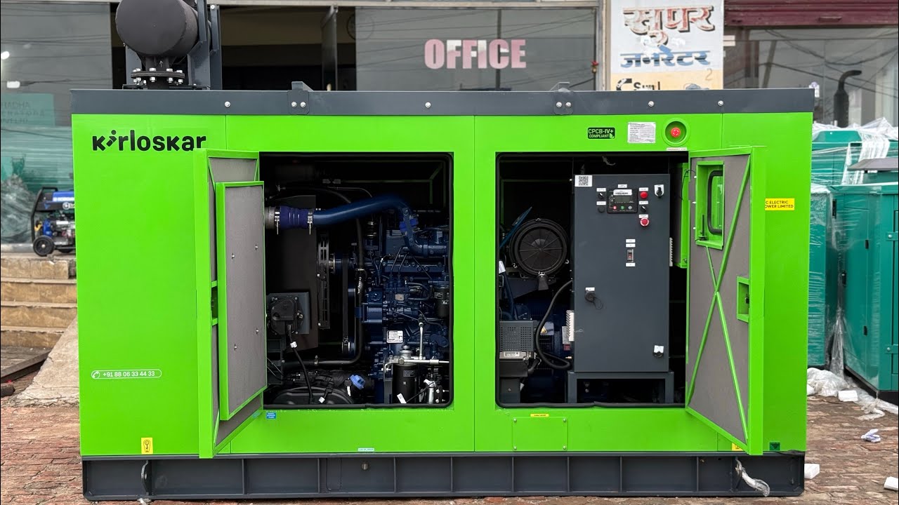 125 KVA KOEL Kirloskar iGreen Digital Generator | CPCB 4 BS6 Approved 300L Tank | Chadha Generators