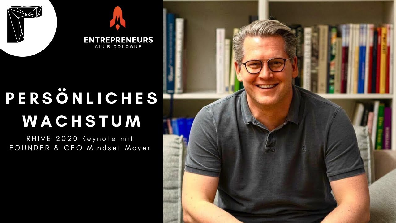 RHIVE 2020 | Keynote mit Arne Stoschek von Mindset Movers