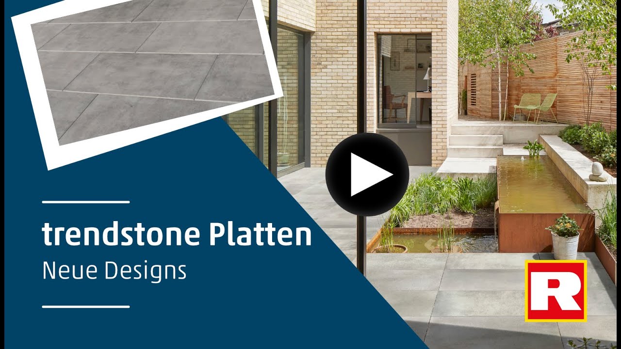 trendstone Platten - Drei neue Designs