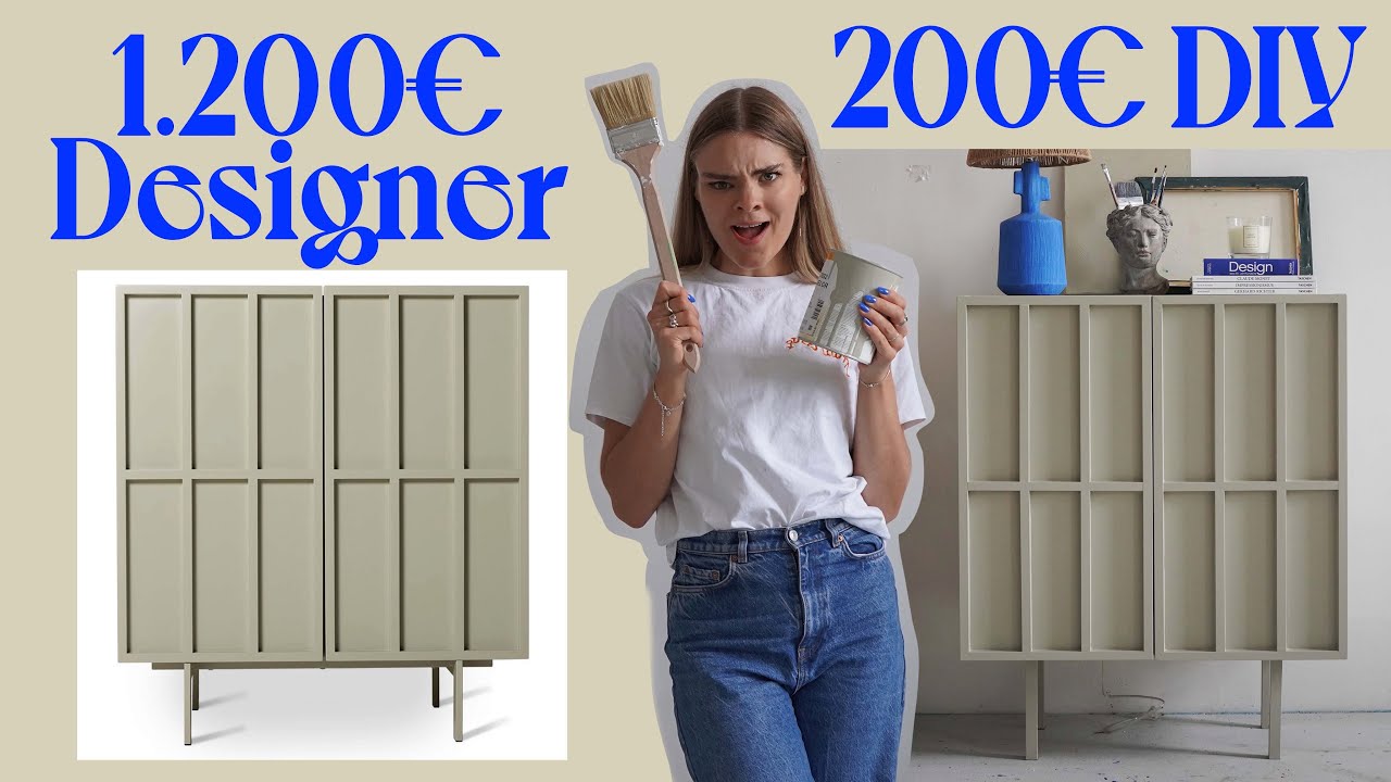 1.200€ Designer Schrank nur mit IKEA nachgebaut