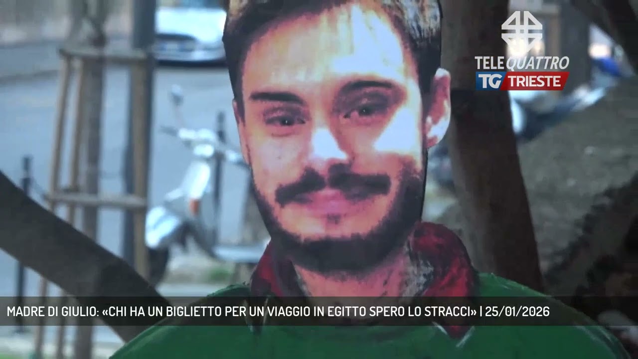 MADRE DI GIULIO: «CHI HA UN BIGLIETTO PER UN VIAGGIO IN EGITTO SPERO LO STRACCI» | 25/01/2026