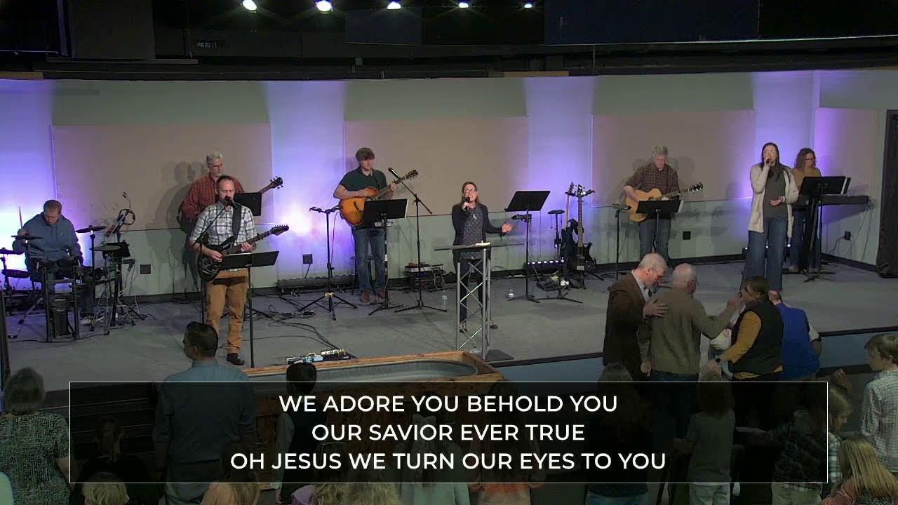 Crossroads Baptist church Sunday service