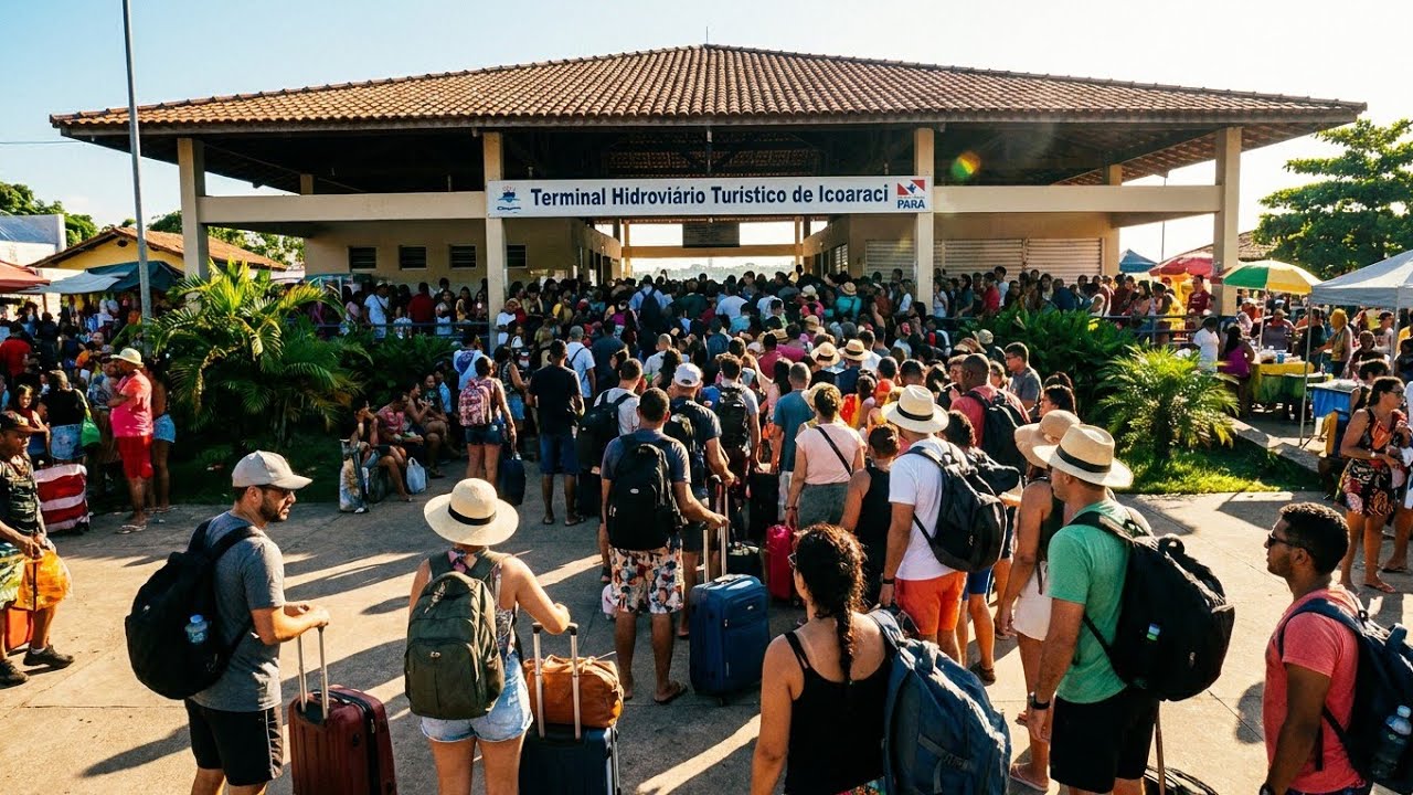 ICOARACI RECEBE EXPLOSÃO DE TURISTAS E PARAENSES PRA CURTIR A FOLIA!