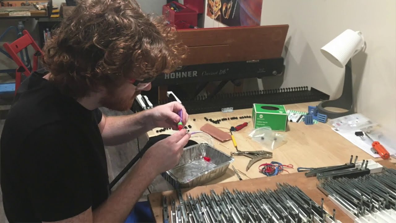 Hohner Clavinet D6 restoration