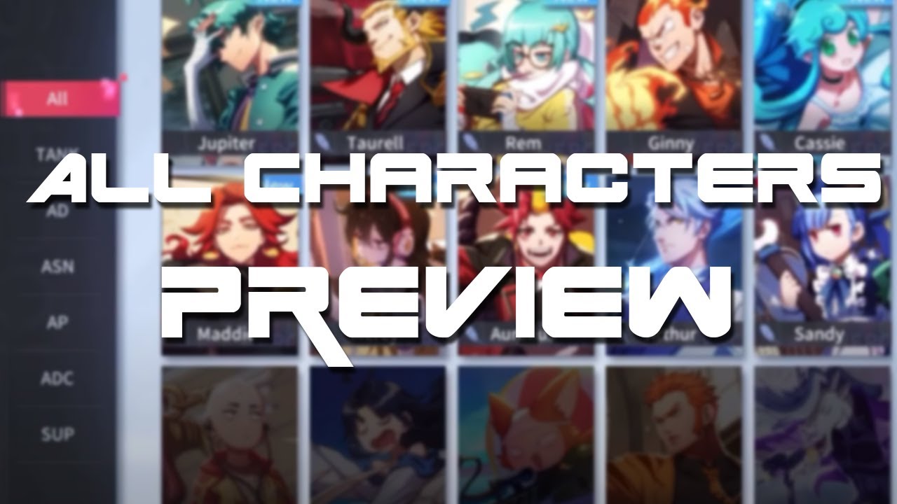 Extraordinary Ones  5v5 MOBA All Characters And Skins Preview [Ipad Pro]