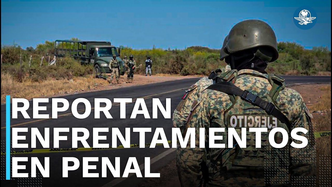 Se registra balacera en penal de Culiacán, Sinaloa
