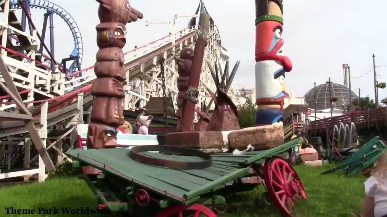 Pleasure Beach Express On Ride POV - Blackpool Pleasure Beach