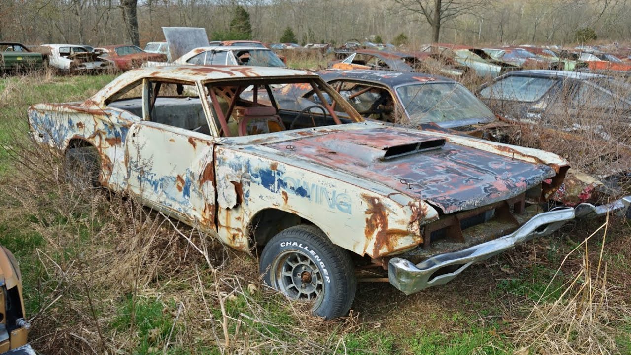 FIELD FIND Six Pack Mopars sitting in farm field and More!