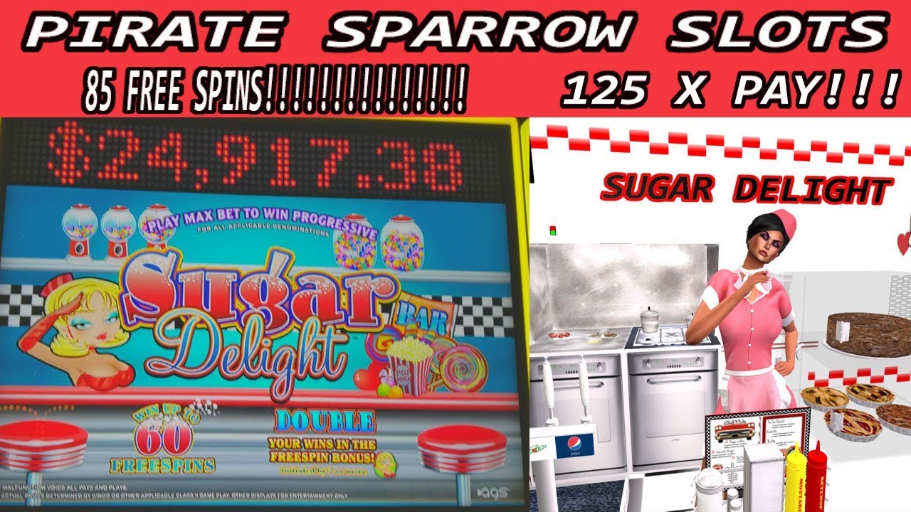 SUGAR DELIGHT Slot Machine ! 85 FREE SPINS!!🍩🍯🍦🍨🍧🍰🍪
