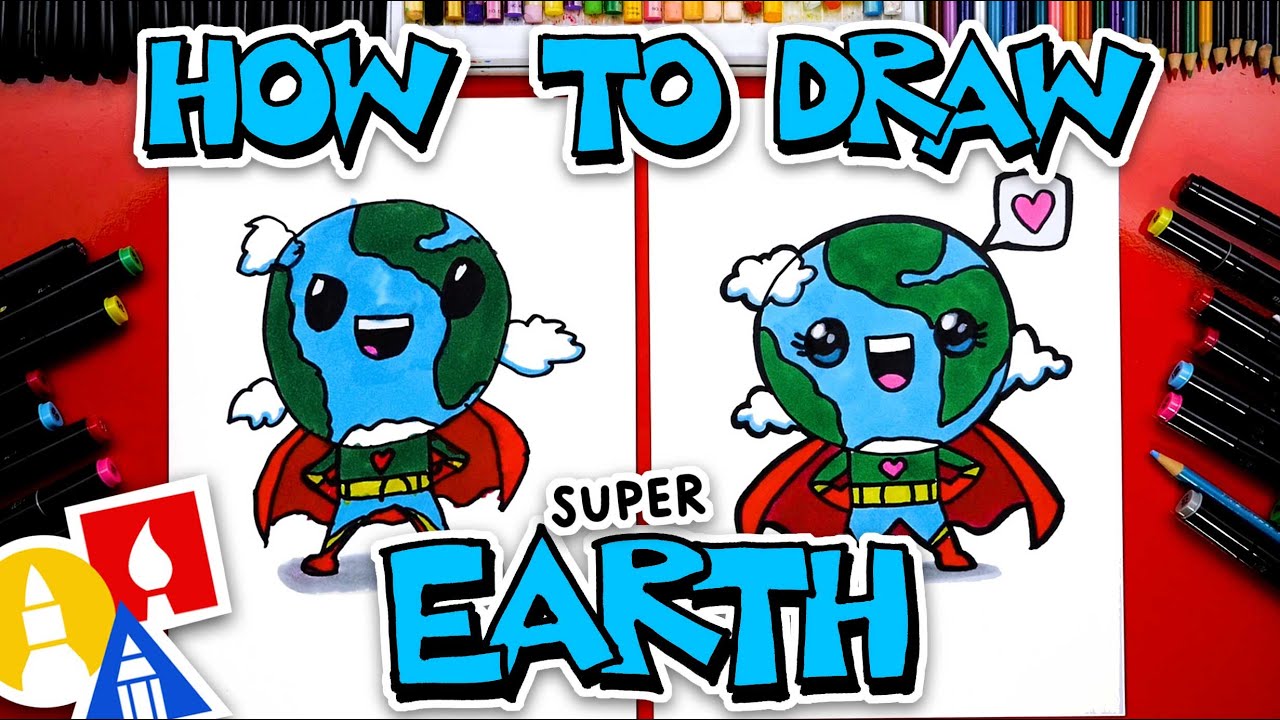 How To Draw Super Earth
