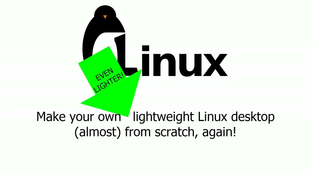 #2 Создайте базовый графический интерфейс рабочего стола Linux без диспетчера дисплеев (еще легче!)