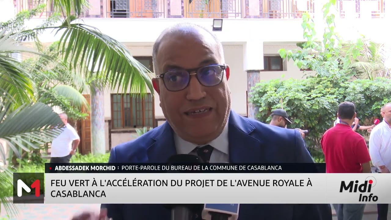 Feu vert à l´accélération du projet de l´avenue royale de Casablanca