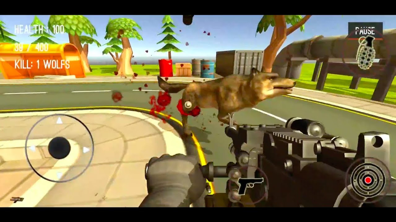 Wild Zoo Animals Hunting City Android Gameplay #10