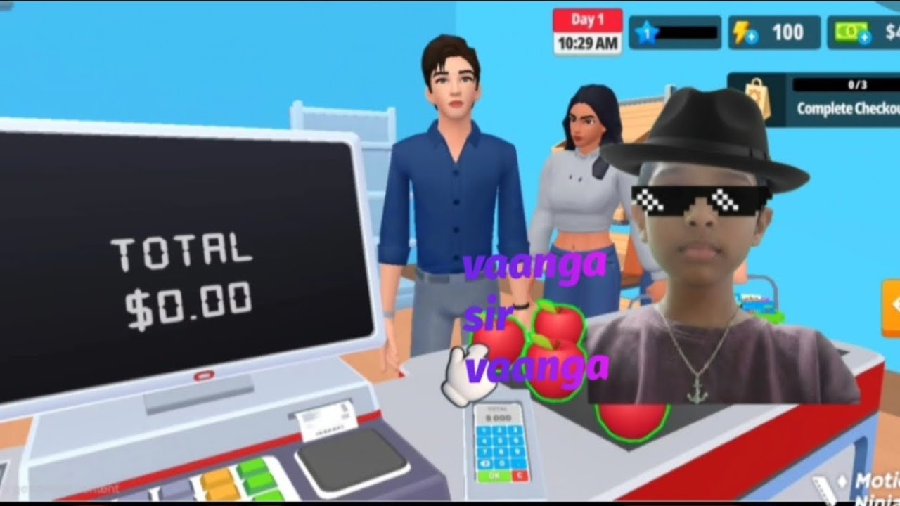 Supermarket simulation#wildspeed-ws 