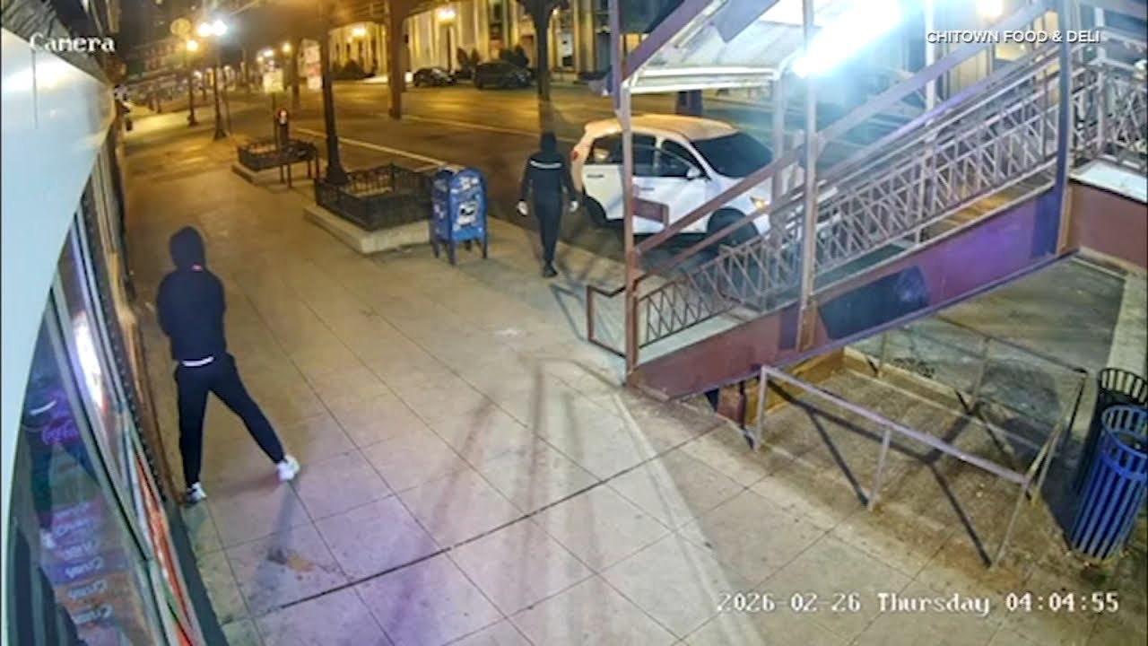 Surveillance video shows break-ins in Loop, Wrigleyville