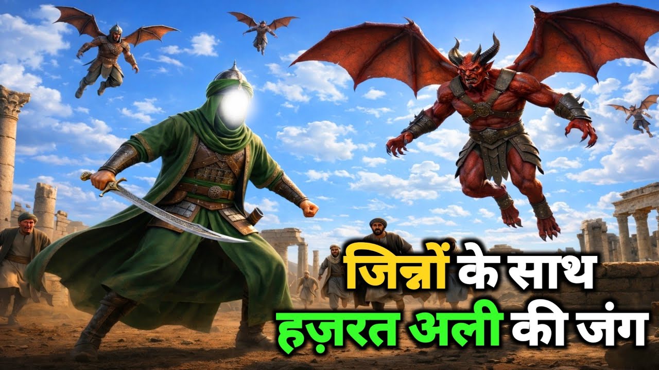 हजरत मुहम्मद (ﷺ) और एक जिन्न की कहानी || Hazrat Muhammad (SAW) Aur Ek Jinn Ki Waqia || MD Deen Tv