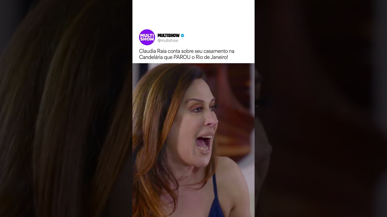 Claudia Raia conta TUDO sobre seu casamento! | Vai Fernandinha |  Multishow 