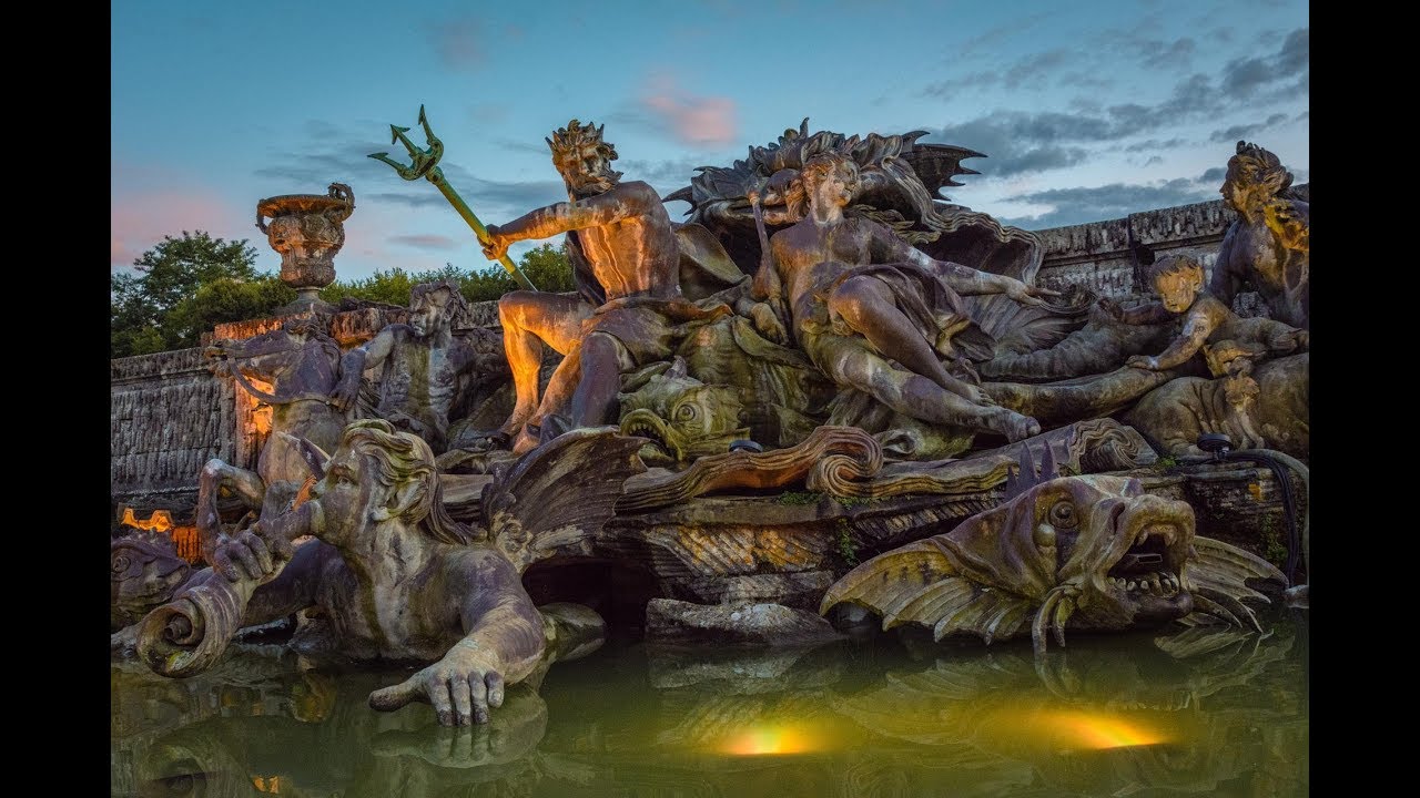 Neptune Fountain and Latona's Fountain, Versailles, France - Crystal Fountains Inc.